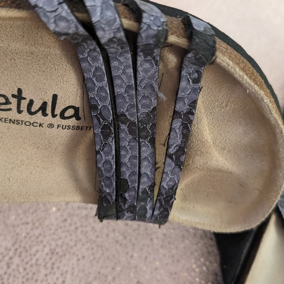 Women's Betula By Birkenstock size 7 Gray Slip-On Sandals - Picture 5 of 11